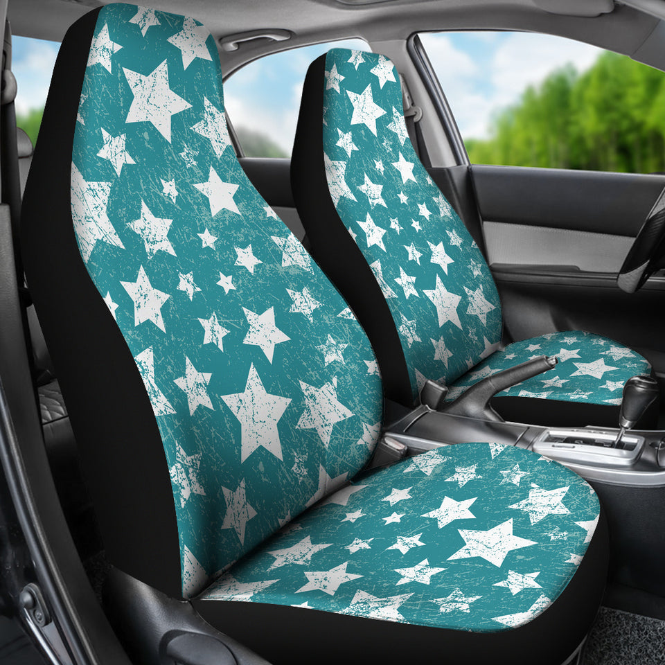 Vintage Star Pattern  Universal Fit Car Seat Covers
