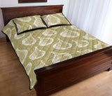 Garlic design pattern Quilt Bed Set