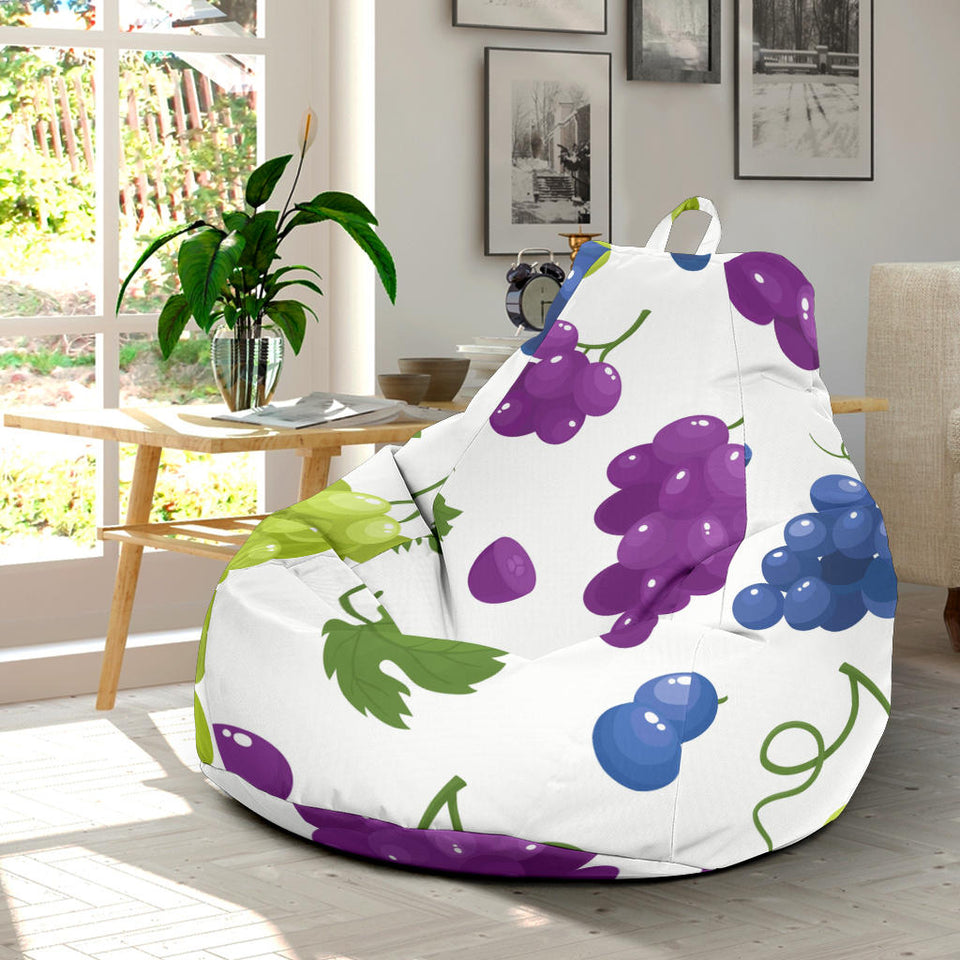 Grape Pattern Bean Bag Cover