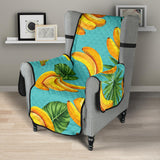 Banana Palm Leaves pattern background Chair Cover Protector