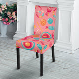 Colorful Candy Pattern Dining Chair Slipcover