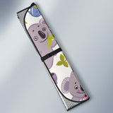 Cute Koalas Teapots Tea Car Sun Shade