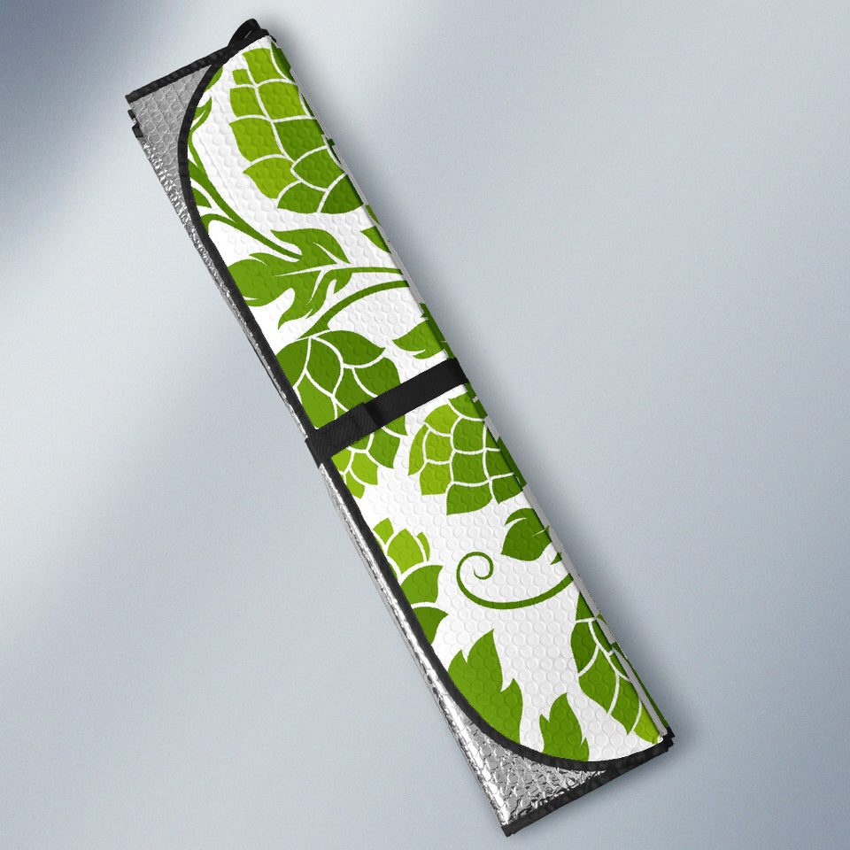 Hop Design Pattern Car Sun Shade