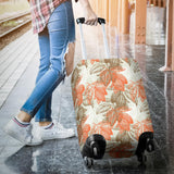 Cocoa Beans Cocoa Tree Pattern Luggage Covers