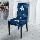 Stingray Pattern Print Design 04 Dining Chair Slipcover