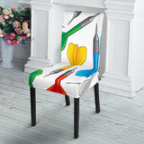 Darts Pattern Print Design 03 Dining Chair Slipcover