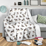 Chihuahua Dog Pattern Premium Blanket