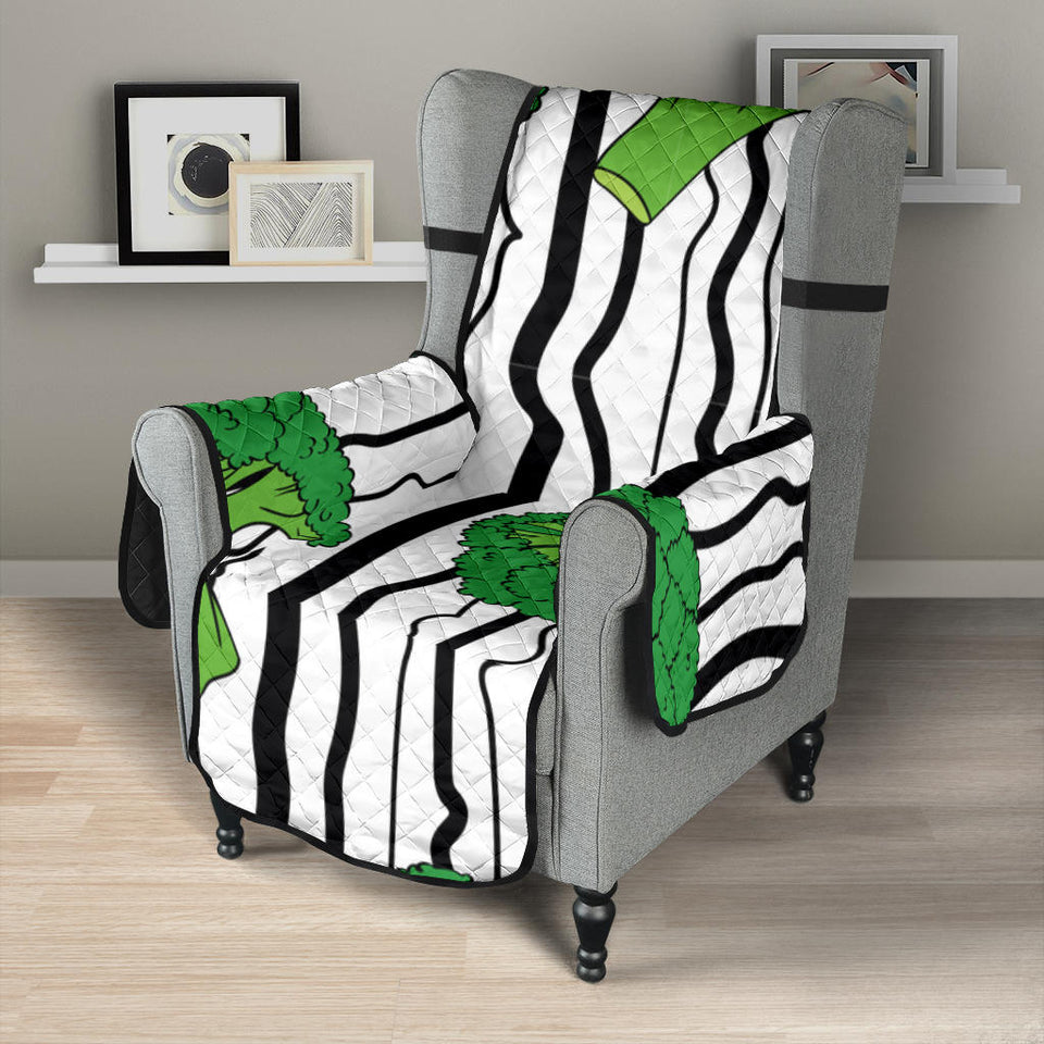 Cool Broccoli pattern Chair Cover Protector