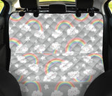 Cute Rainbow Clound Star Pattern Dog Car Seat Covers