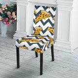 Pizza Design Pattern Dining Chair Slipcover