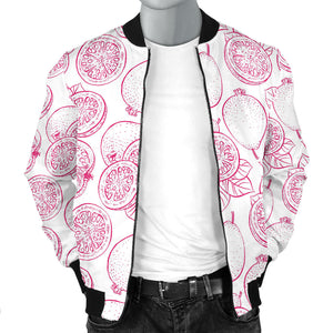 Sketch Guava Pattern Men'S Bomber Jacket
