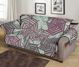 Spider web cobweb design color pattern Sofa Cover Protector