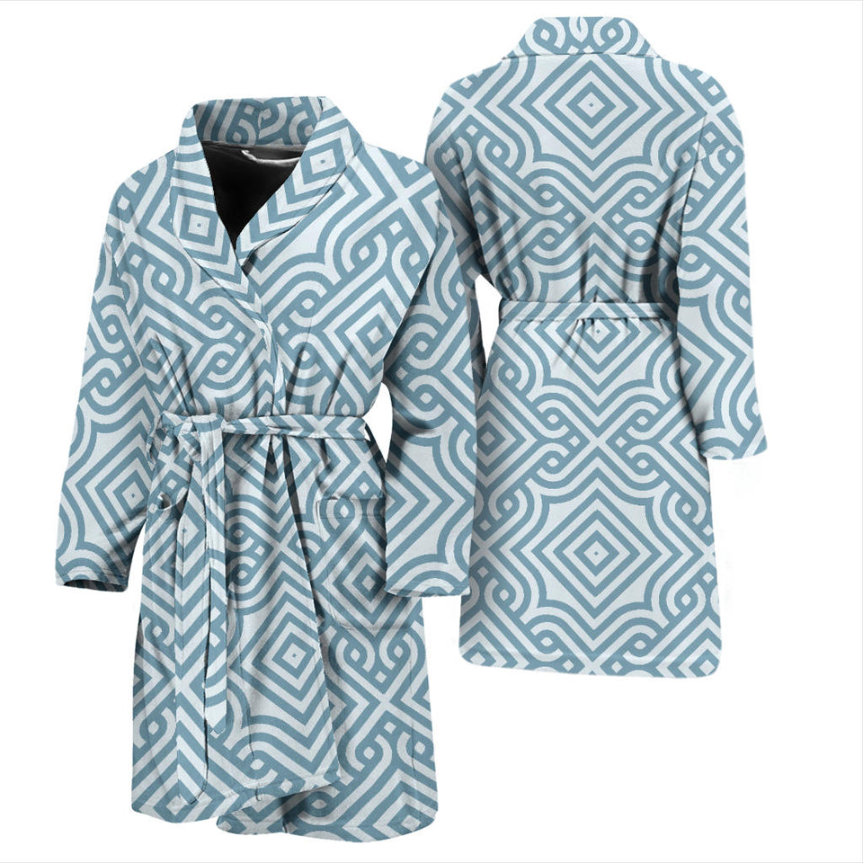 Arabic Pattern Men'S Bathrobe