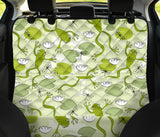 Cute Frog Dragonfly Pattern Dog Car Seat Covers