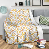 Horseshoes Pattern Print Design 03 Premium Blanket