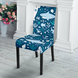 Cute Shark Pattern Dining Chair Slipcover