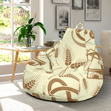 Windmill Wheat Pattern Bean Bag Cover