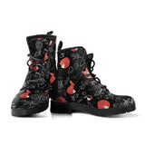 Fox Sleeping Fox Pattern Leather Boots