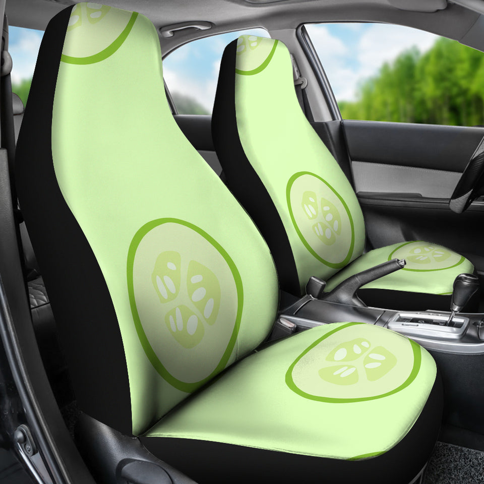Cucumber Pattern Universal Fit Car Seat Covers