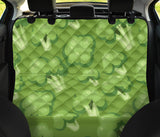 Broccoli Pattern Green Background Dog Car Seat Covers
