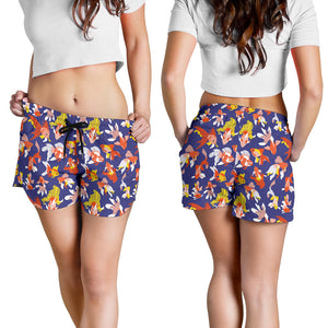 Goldfish Pattern Print Design 04 Women Shorts