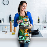 Dinosaurs Print Pattern Adjustable Apron