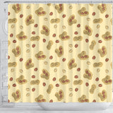 Peanuts Design Pattern Shower Curtain Fulfilled In US
