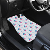 Sailboat Anchor Pattern Front Car Mats