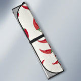 Chili Peppers Pattern Car Sun Shade