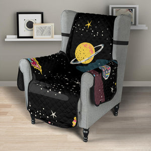 space pattern Chair Cover Protector