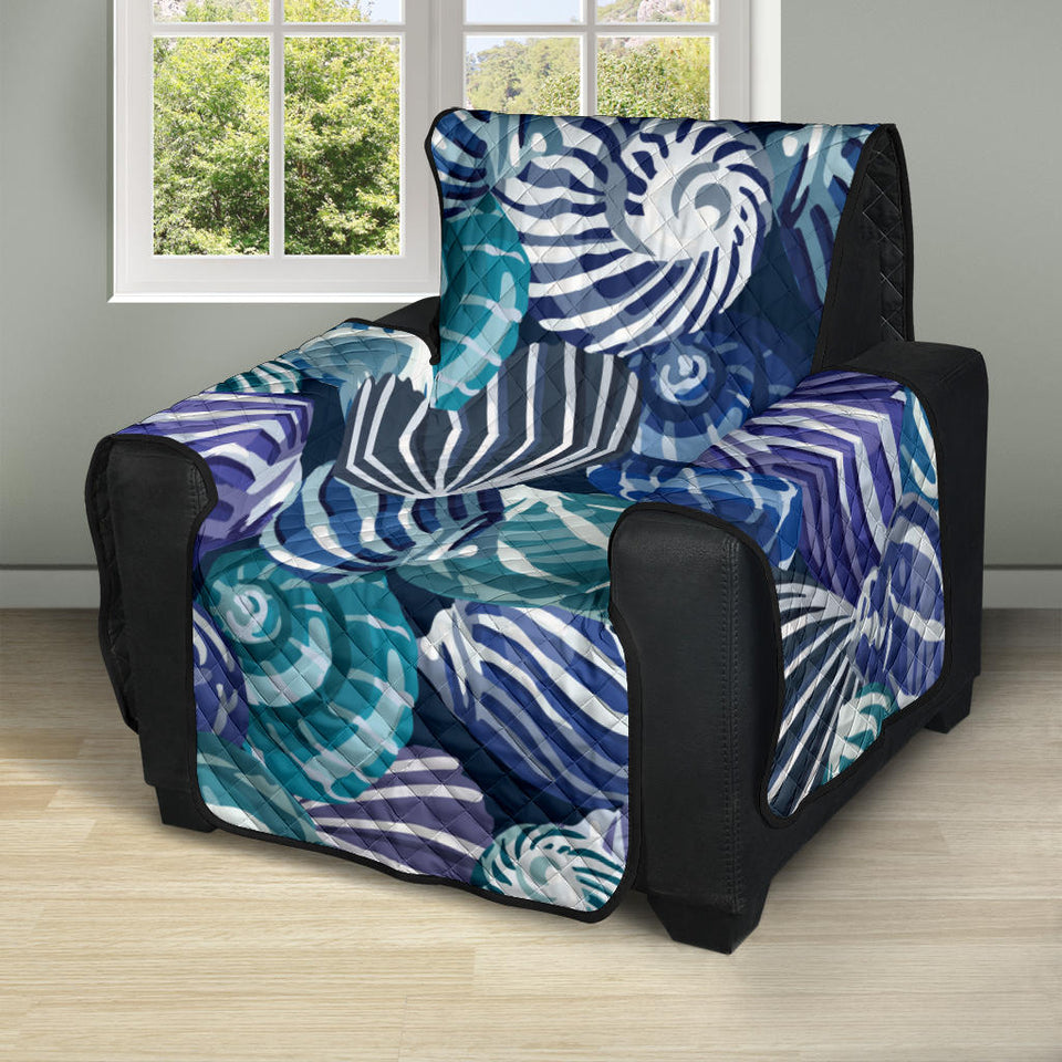 Shell design pattern Recliner Cover Protector