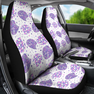 Hedgehog Pattern Print Design 05 Universal Fit Car Seat Covers