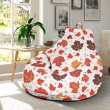 Colorful Maple Leaf Pattern Bean Bag Cover