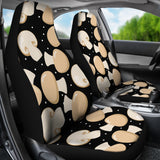 Champignon Mushroom Pattern Universal Fit Car Seat Covers