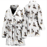 Chihuahua Dog Pattern Women'S Bathrobe