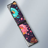 Colorful Donut Glaze Pattern Car Sun Shade