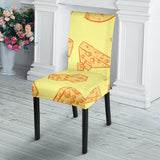 Cheese Design Pattern Dining Chair Slipcover