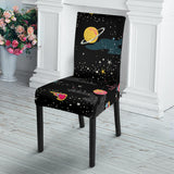 Space Pattern Dining Chair Slipcover