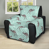 Kangaroo pattern background Recliner Cover Protector