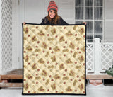 Peanuts Design Pattern Premium Quilt