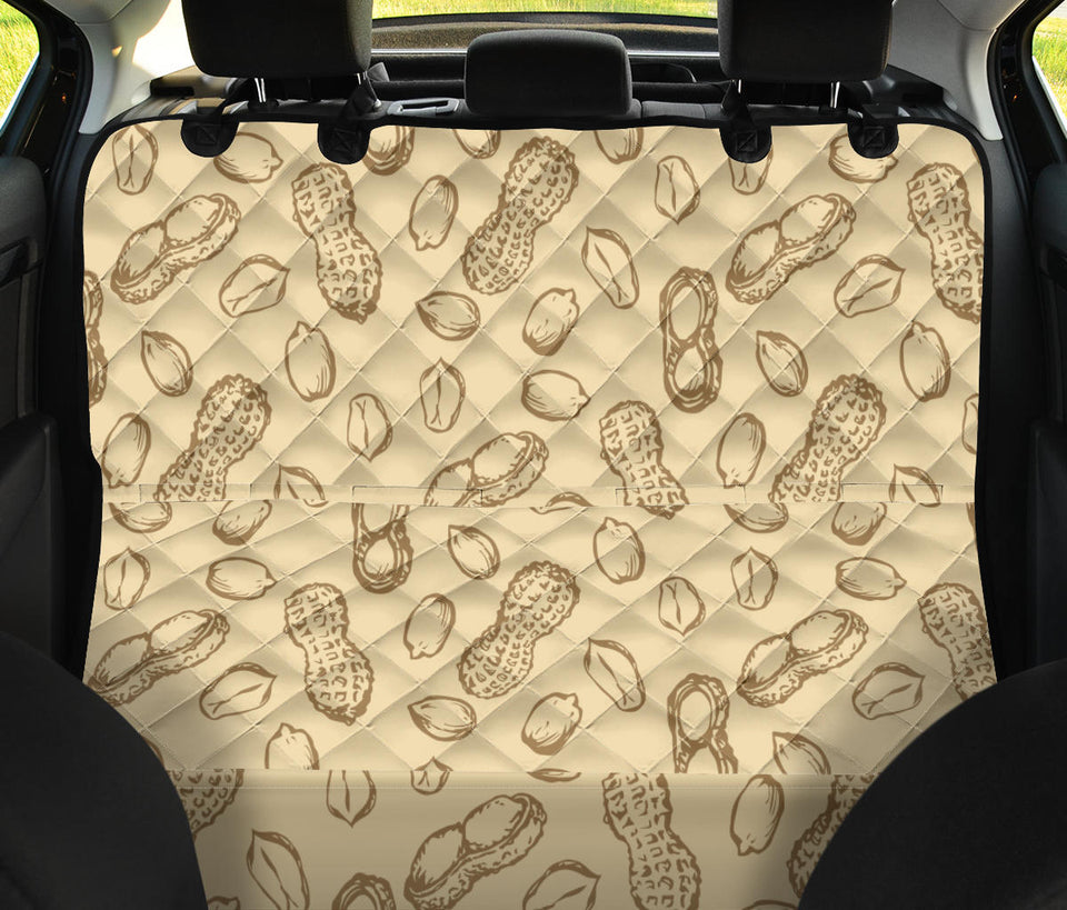 Hand Drawn Peanuts Pattern Dog Car Seat Covers