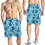 Hibiscus Pattern Print Design 03 Men Shorts