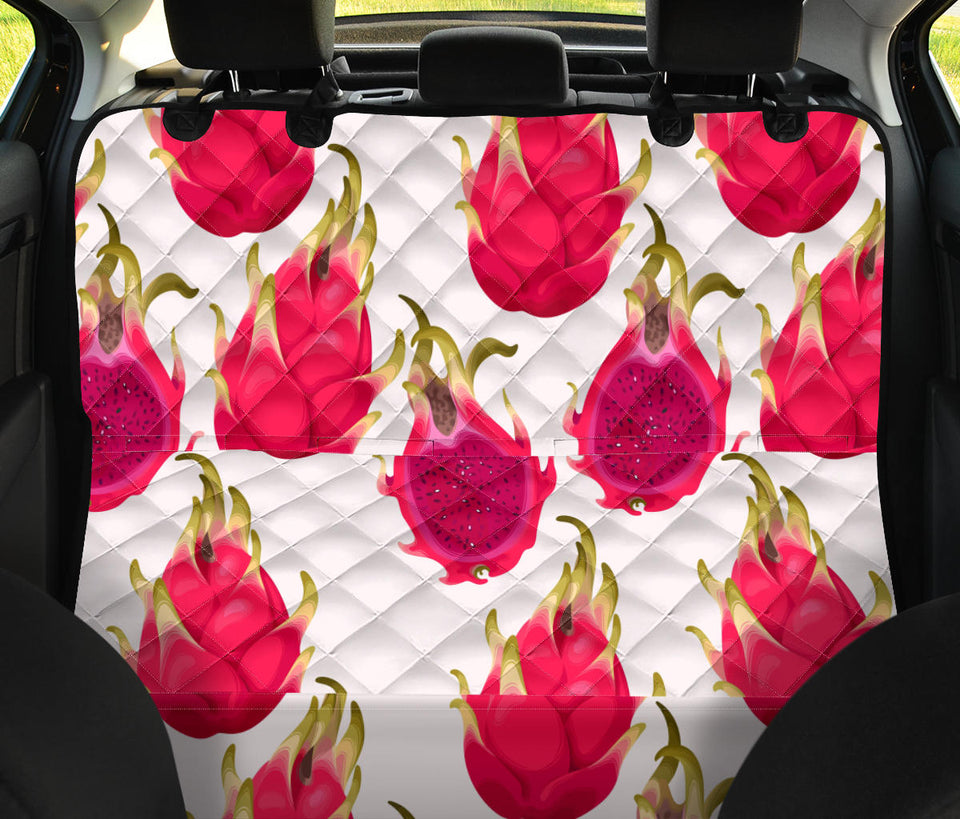 Dragon Fruits Design Pattern Dog Car Seat Covers