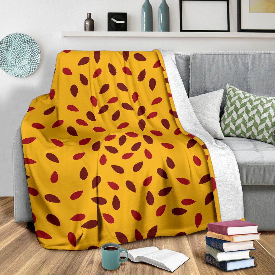 Passion Fruit Texture Premium Blanket