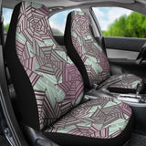 Spider Web Cobweb Design Color Pattern Universal Fit Car Seat Covers