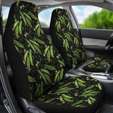 Green Peas Pattern Print Design 02 Universal Fit Car Seat Covers