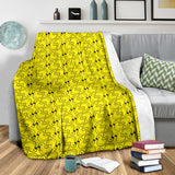 Duck Toy Pattern Print Design 02 Premium Blanket