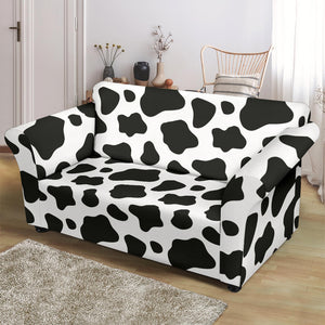 Cow Skin Pattern Loveseat Couch Slipcover