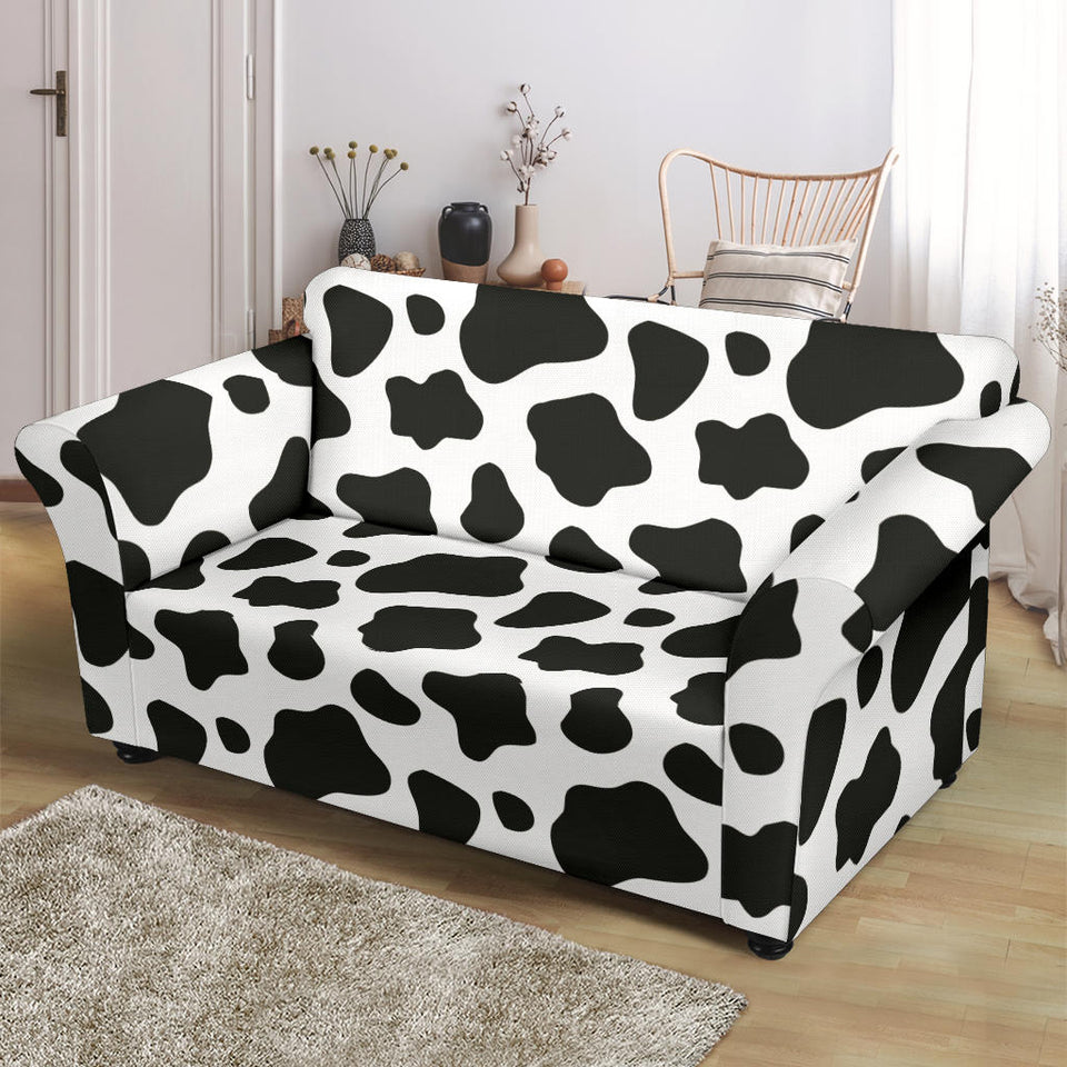 Cow Skin Pattern Loveseat Couch Slipcover