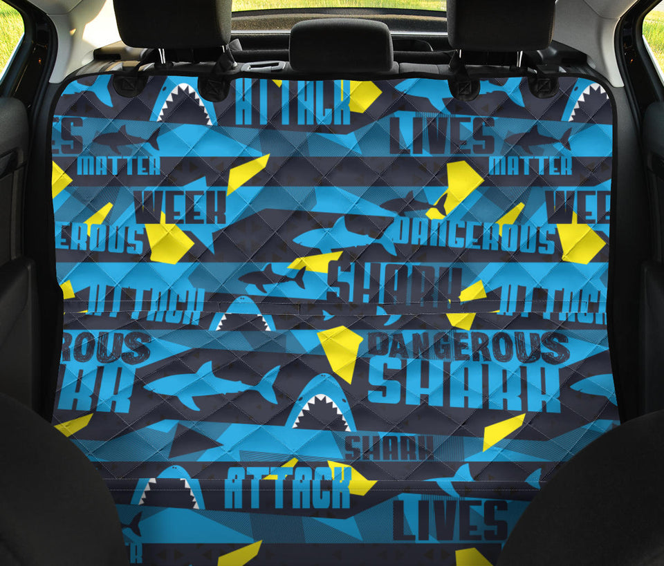 Shark Dangerous Dog Car Seat Covers
